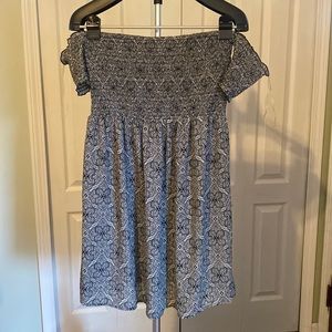 Off the shoulder dress